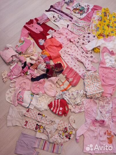 Одежда для девочки пакетом 62 - 74