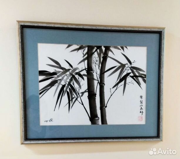 Картина авторская, китайская живопись