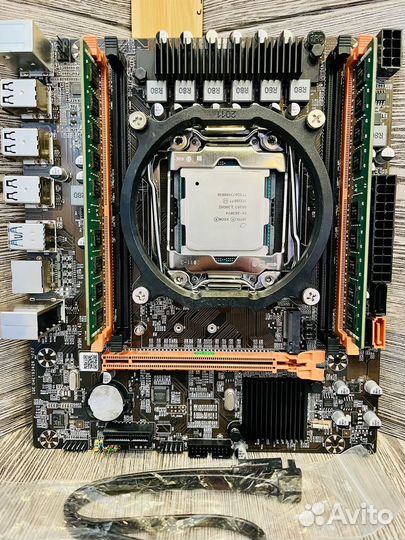 Комплект x99 2011-3 Xeon 2630v4 16gb DDR4
