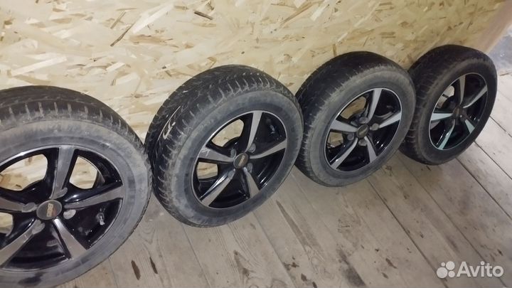 Литые диски r14 с летней резиной
