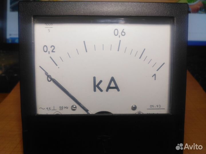 Амперметр 1ка Э365-1