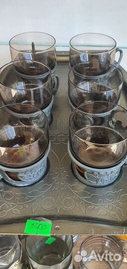 Набор Чайный-Кофейный на подносе. Олимпиада 80