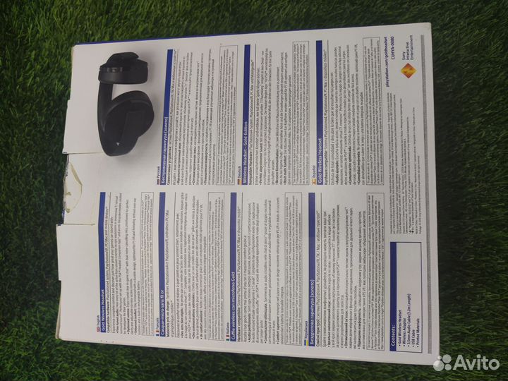 Наушники Sony Playstation Gold