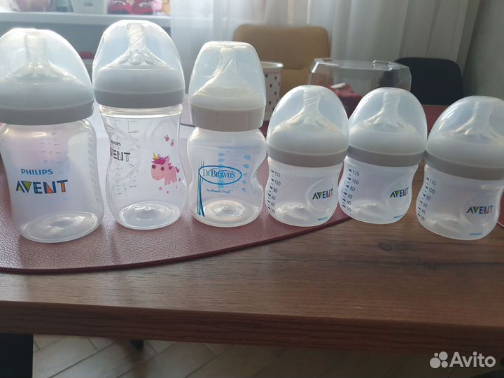 Бутылочки avent и DrBrowns