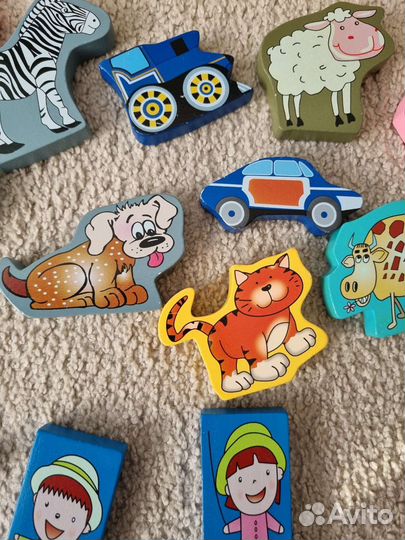 Деревянные конструкторы и игры