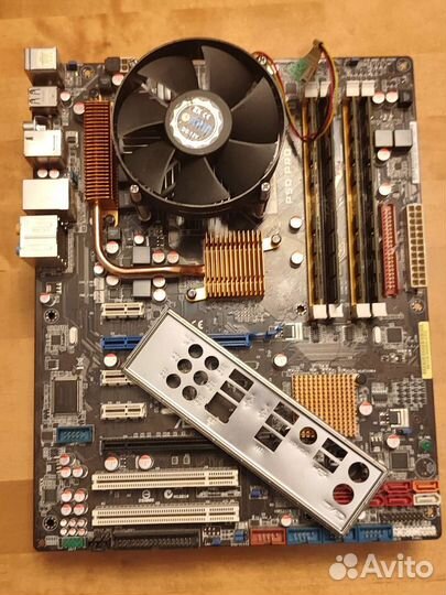 Материнская плата комплект на 775