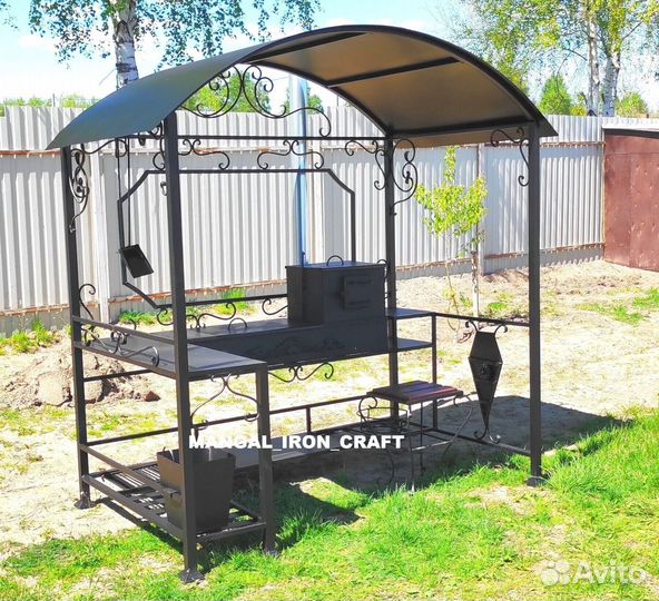 Мангал кованый
