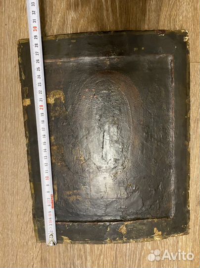 Старинная икона Скорбящая Богородица