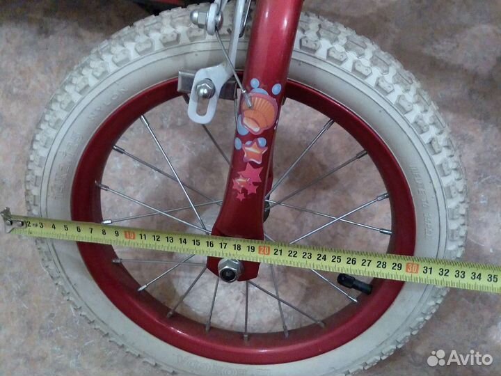 Детский велосипед с родительской ручкой