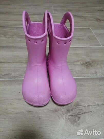 Непромокаемые сапоги crocs Handle It Rain (с10)