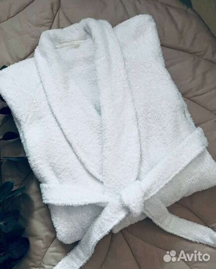 Халат махровый банный