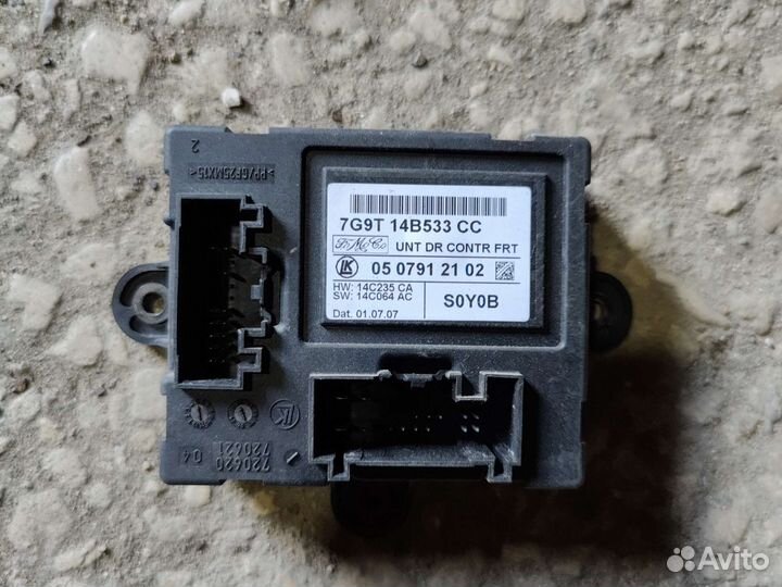 Блок водительской двери Mondeo 4