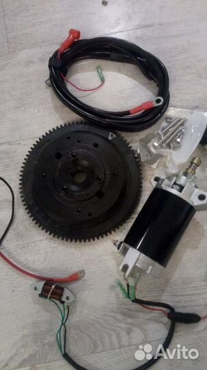 Комплект электро запуска на Yamaha 60 40 (ямаха)