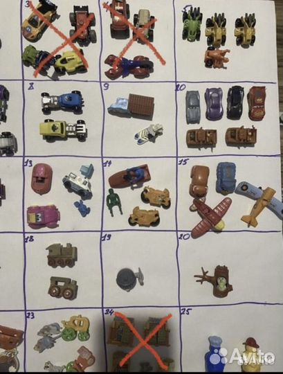 Игрушки киндер сюрприз разные