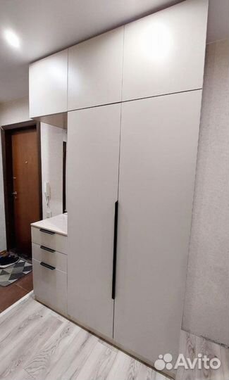 Шкаф в прихожую распашной на заказ