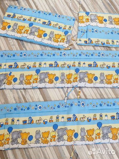 Бортики в детскую кроватку