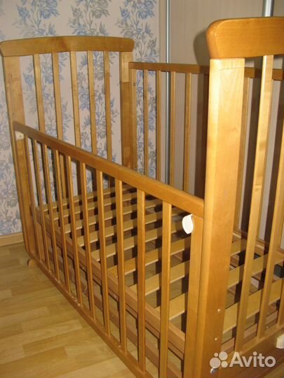 Детская деревянная кроватка «Марина с 700»