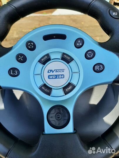 Руль с педалями