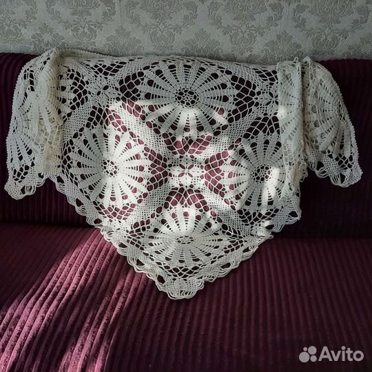 Вязаная косынка