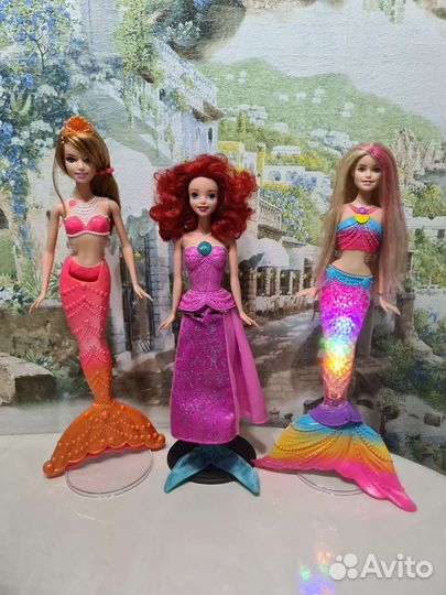 Принцесса русалочка Ариэль Mattel Дисней