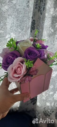 Мыльные букеты