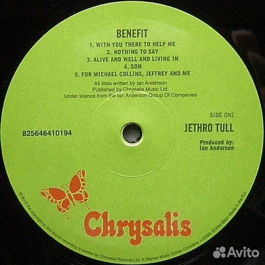 Винил Jethro Tull – Benefit