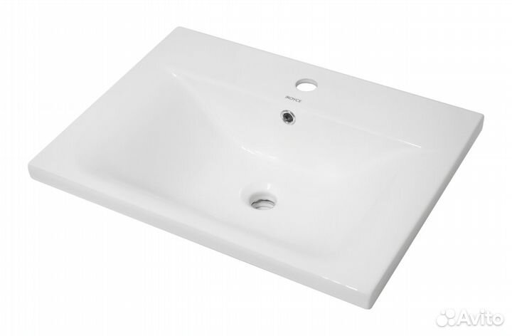 Умывальник накладной royce Abby, 60 см, белый