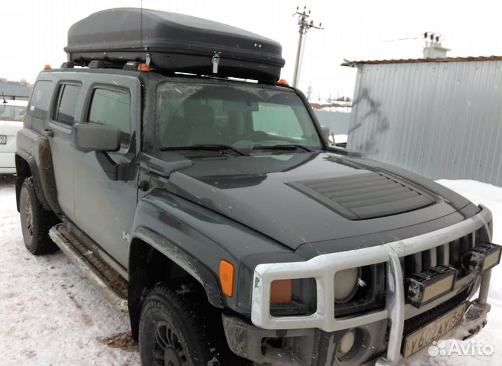 Автобокс на крышу Ветлан 1100 л на Toyota Isis