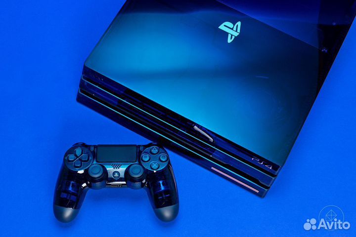 Игровая приставка ps4(2 джостика)