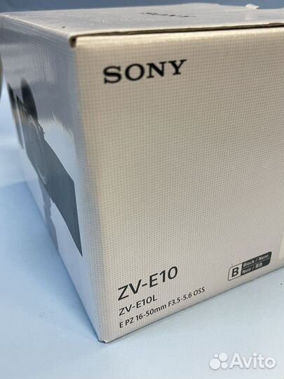 Sony ZV-E10 Kit E PZ 16-50mm F3.5-5.6 OSS новый