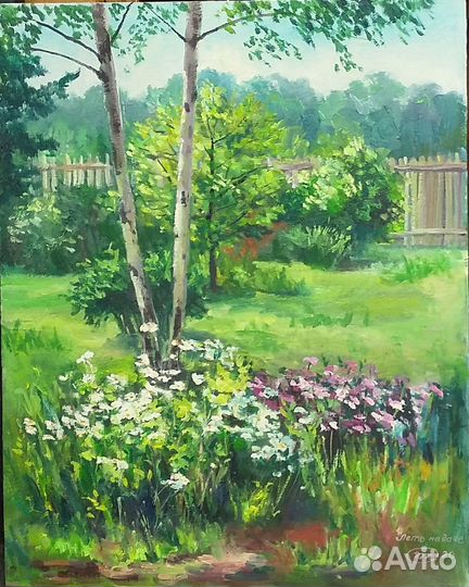 Картина маслом на холсте