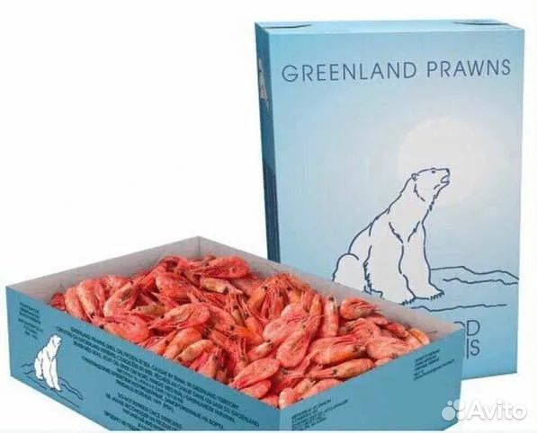 Креветки 90/120 5кг сухой заморозки Мурманск