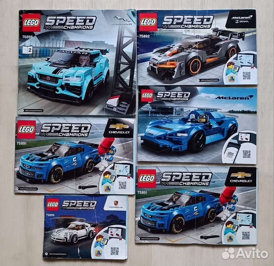 Инструкции к lego разные