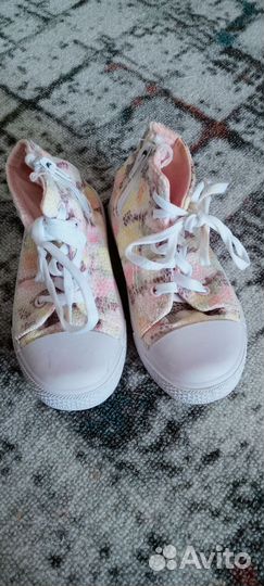 Кеды для девочки 27 размер