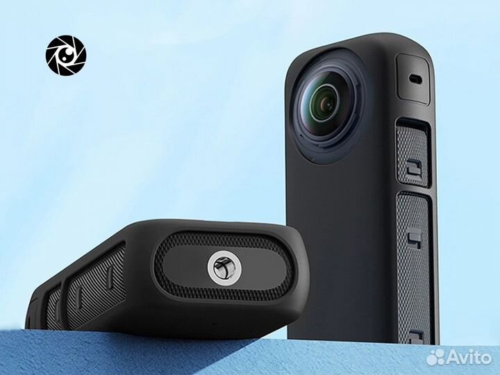Черный силиконовый чехол для Insta360 X4