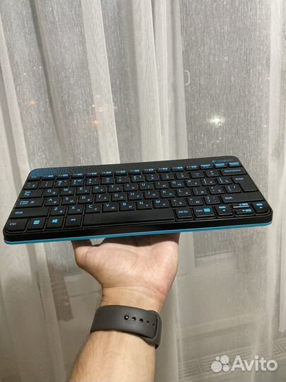 Беспроводная мышь и клавиатура Logitech mk240