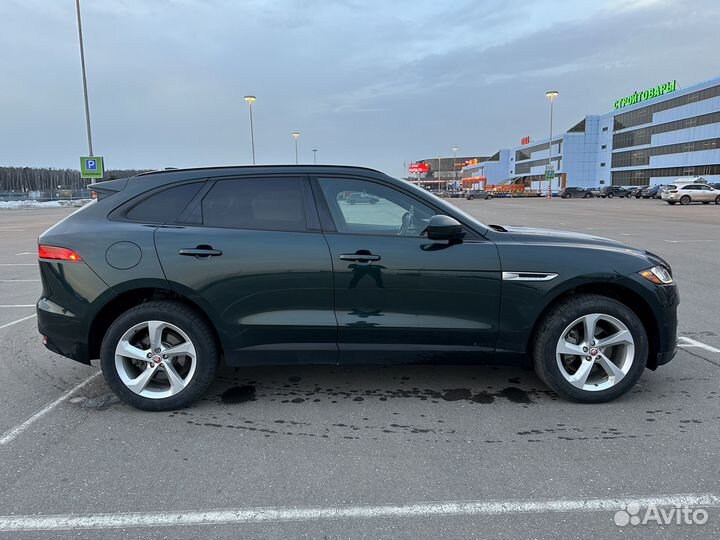 Jaguar F-Pace 2.0 AT, 2017, 126 000 км