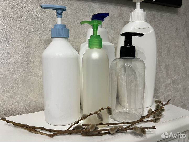 Флакон с дозатором 1 л 0,5л