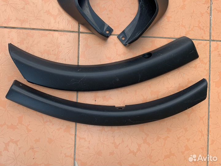 Брызговики молдинг Митсубиси Оутлендер 3 2018