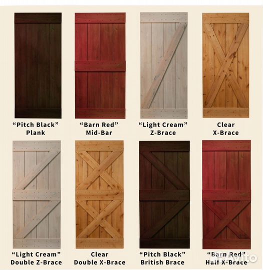 Амбарные двери