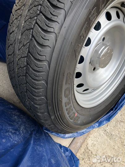 Колеса 245/70 R17 dunlop цена за 5 колес