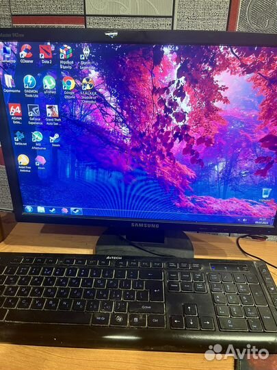 Компьютер системный блок+ монитор