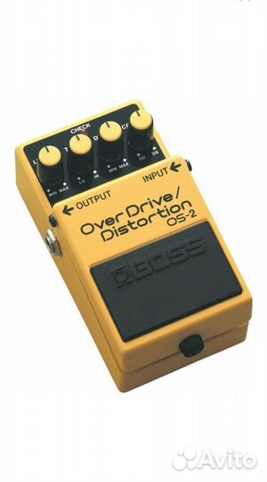 Boss Педаль OS-2 с эффектами Overdrive/Distortion