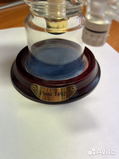 Корабль в бутылке pinta 1492 May Flower Glass