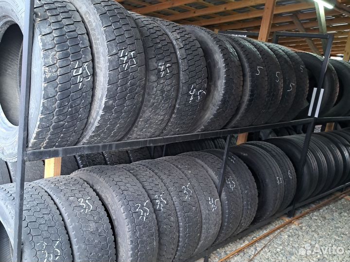 Грузовые шины 245/70 R19.5 разных производителей