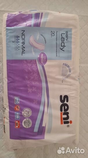 Прокладки урологические для женщин Seni