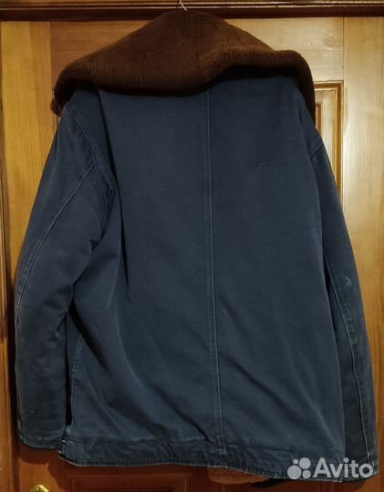 Летная куртка +ползунки меховые синие авиации СССР