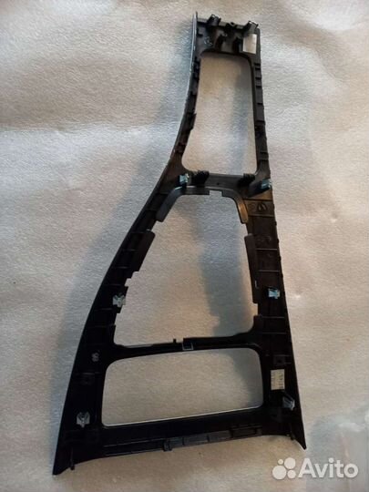 Накладка центральной консоли BMW 3 E90/91 алюминий