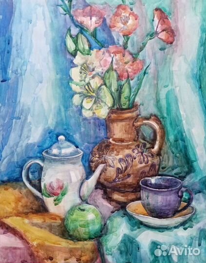 Картина акварель