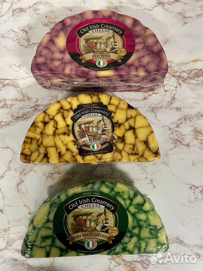 Ирландский сыр Чеддер Европа: пиво, вино, шалфей